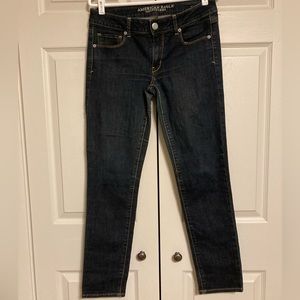 American Eagle outfitters skinny super stretch jeans size 8